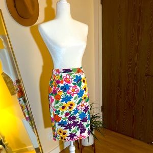 Floral skirt